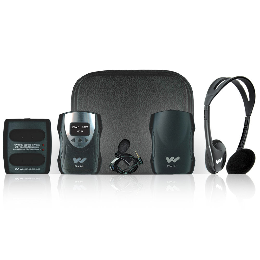 Williams AV PFM PRO RCH Rechargeable Personal FM System (72-76 Mhz)
