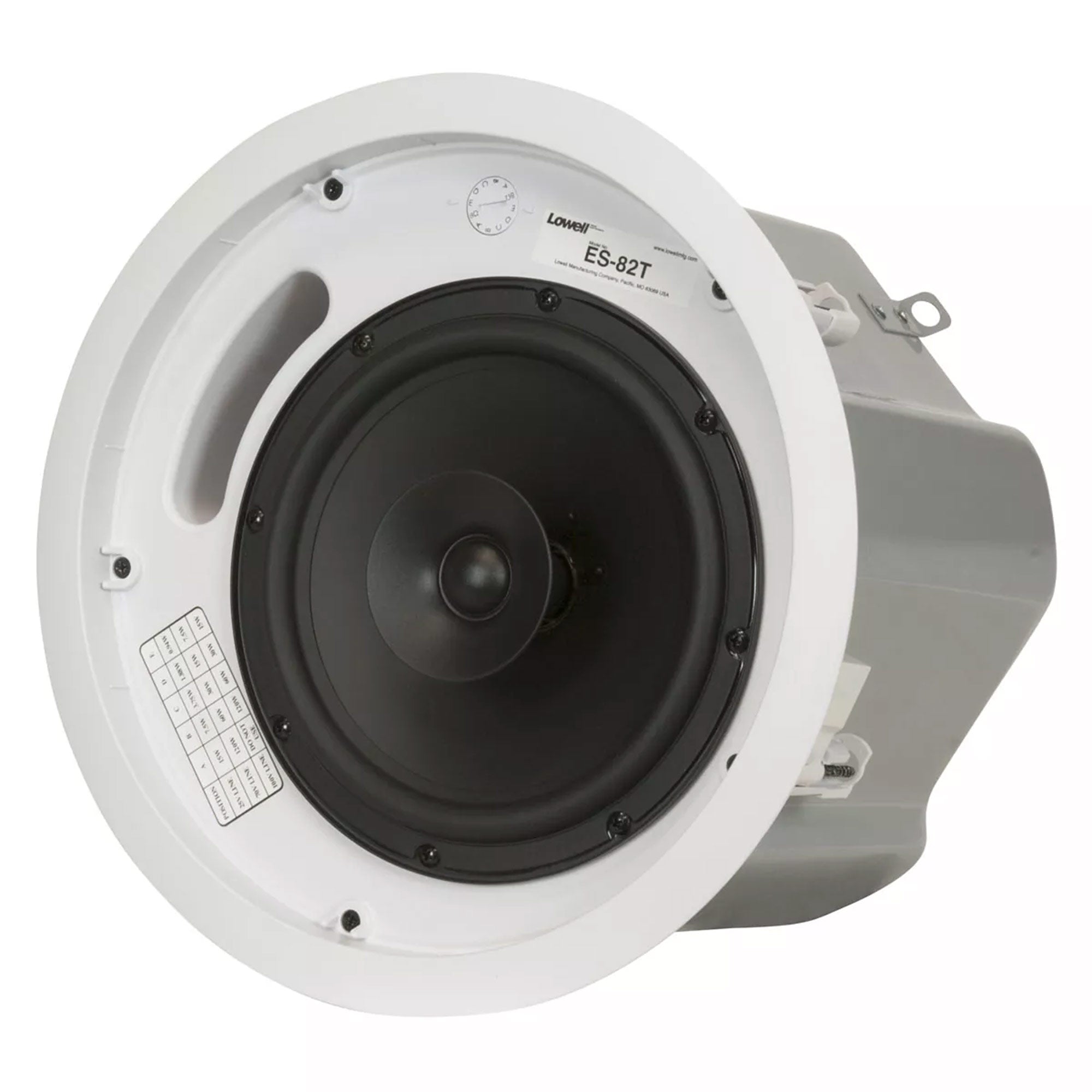 Lowell ES-82T - 8-Inch Coaxial In-Ceiling Loudspeaker