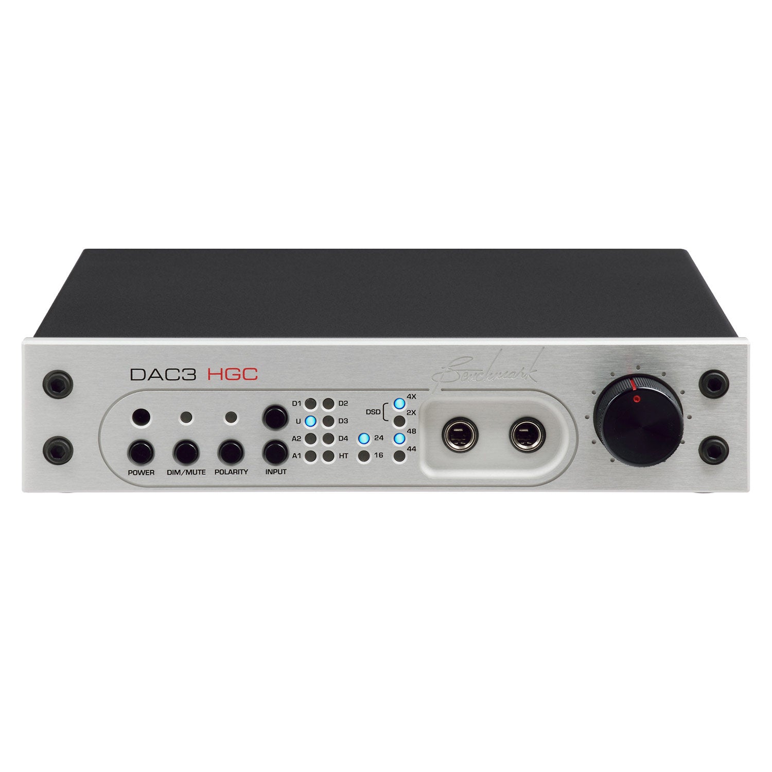 Benchmark DAC3 HGC Digital to Analog Converter with Headphone Amplifier (Silver)