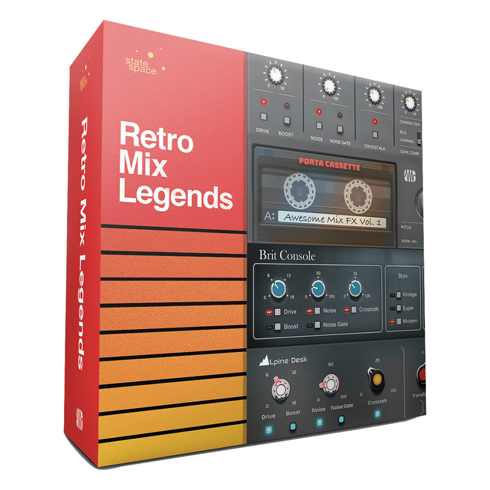 Presonus Retro Mix Legends 3-Pack - Plugin Bundle for Studio One