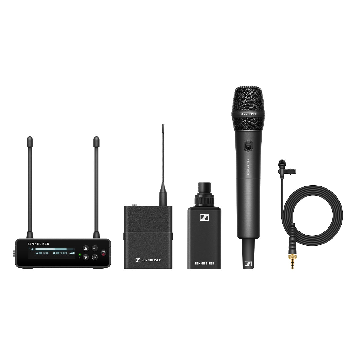 Sennheiser EW-DP ENG SET - Portable Digital Combo Wireless System (Q1-6 Band / 470-526 MHz)
