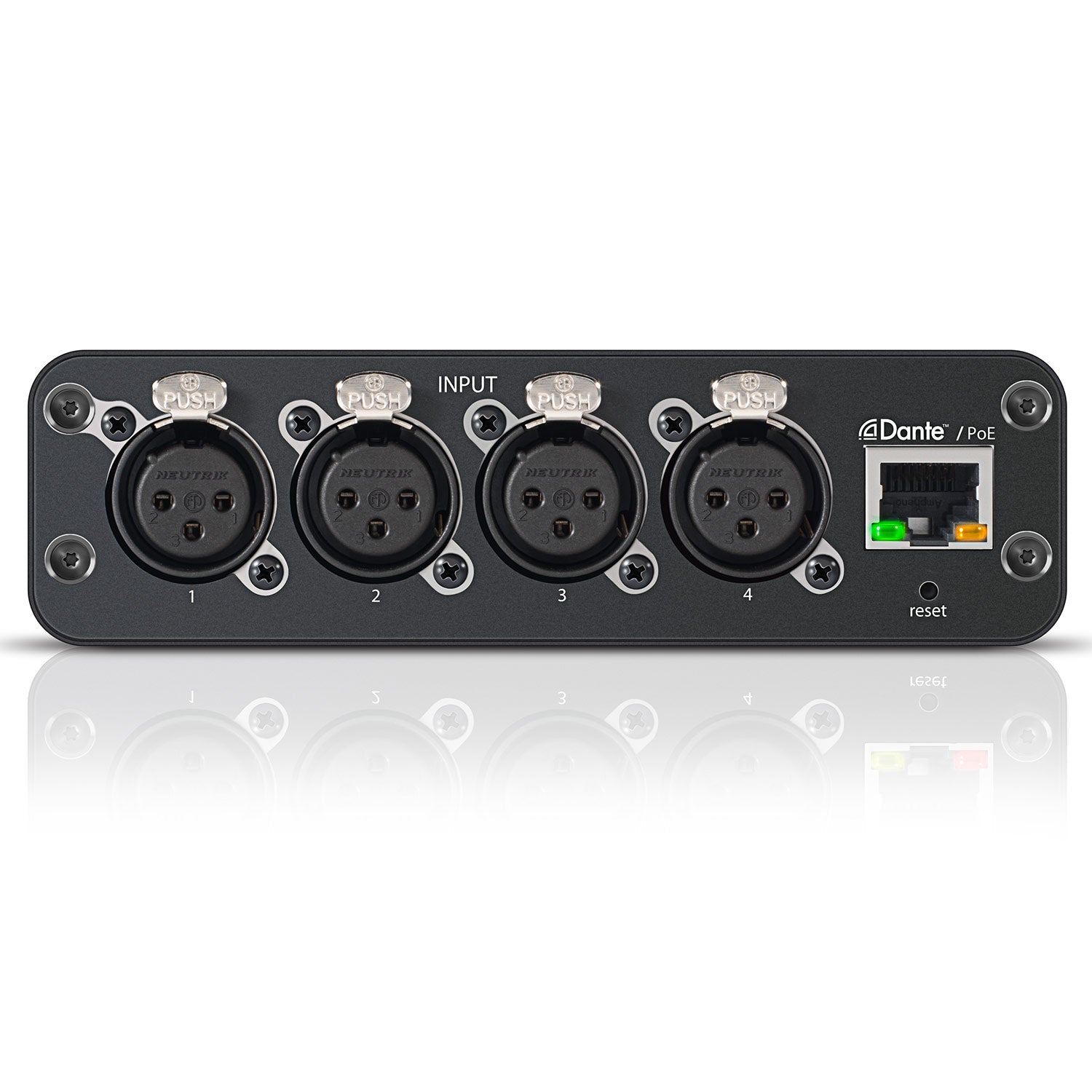 Shure ANI4IN-XLR Audio Network Interface (XLR Input to Dante)