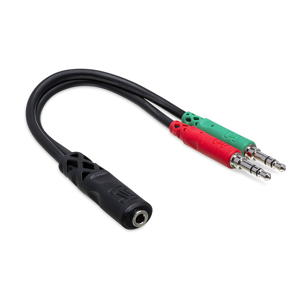 Hosa YMM-107 - Headset / Microphone Breakout Cable