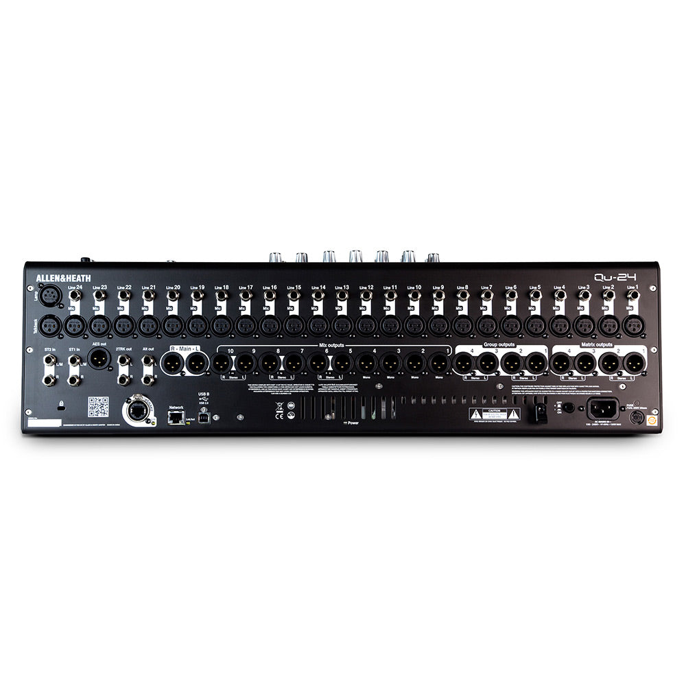 Allen and Heath Qu-24C 30-In/24-Out Digital Mixer