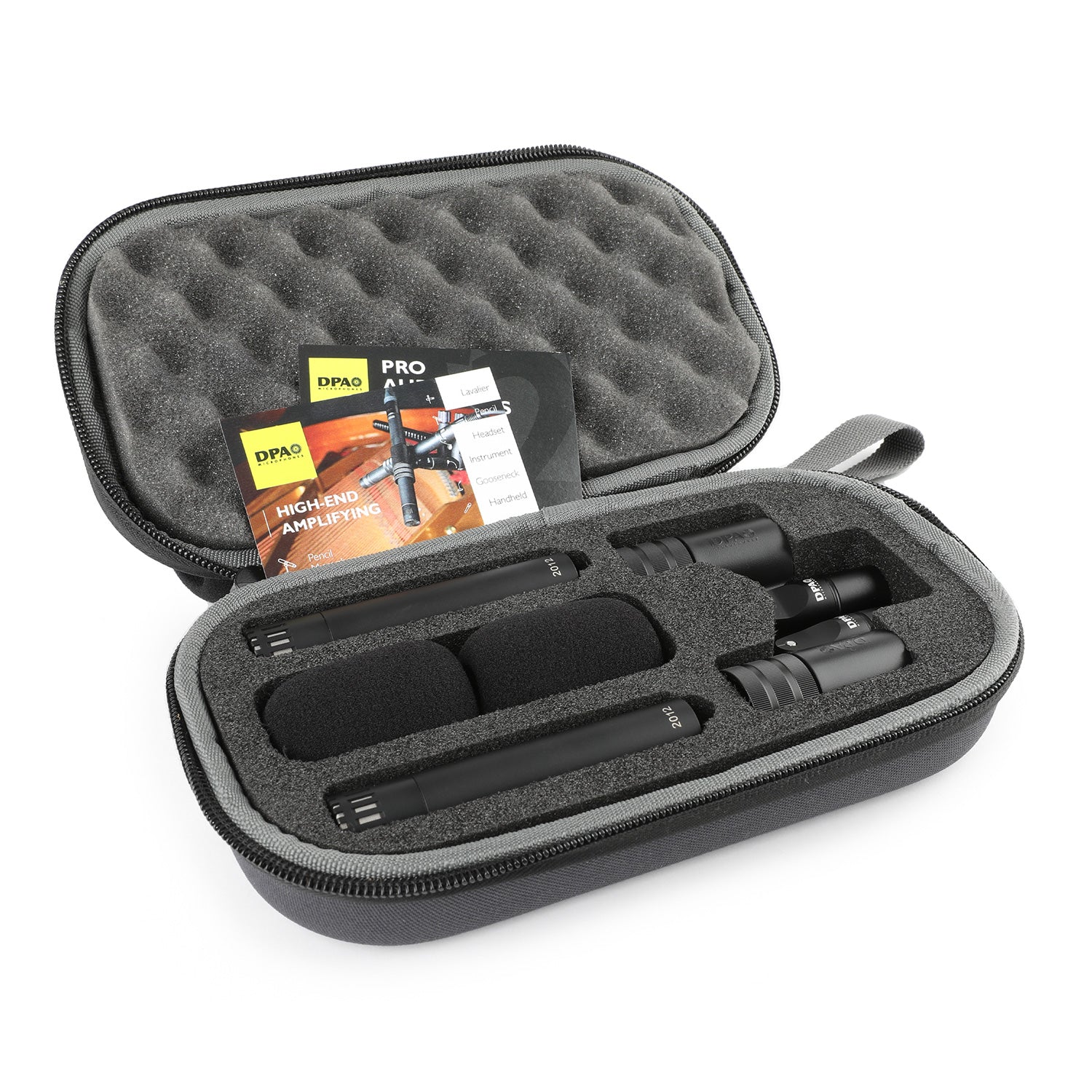 DPA Microphones ST2012A - Stereo Pair of 2012 Microphones with Accessories and Case