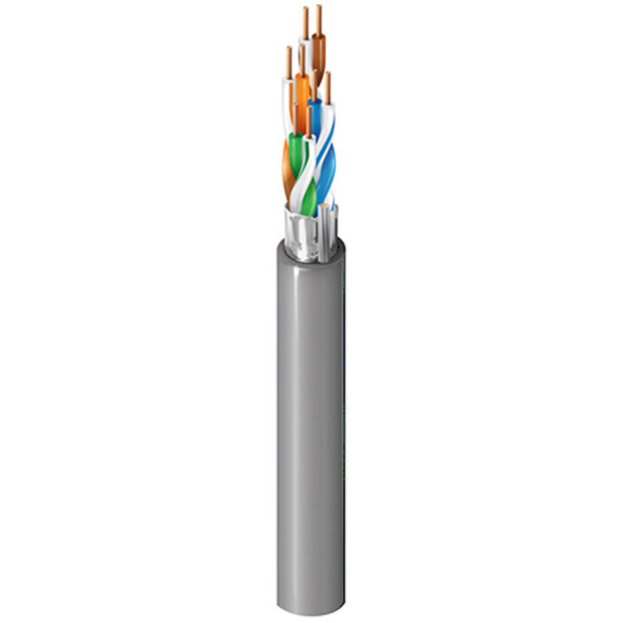 Belden 1533R Cat5e Non-Bonded Shielded Network Cable (Gray/Per Foot)