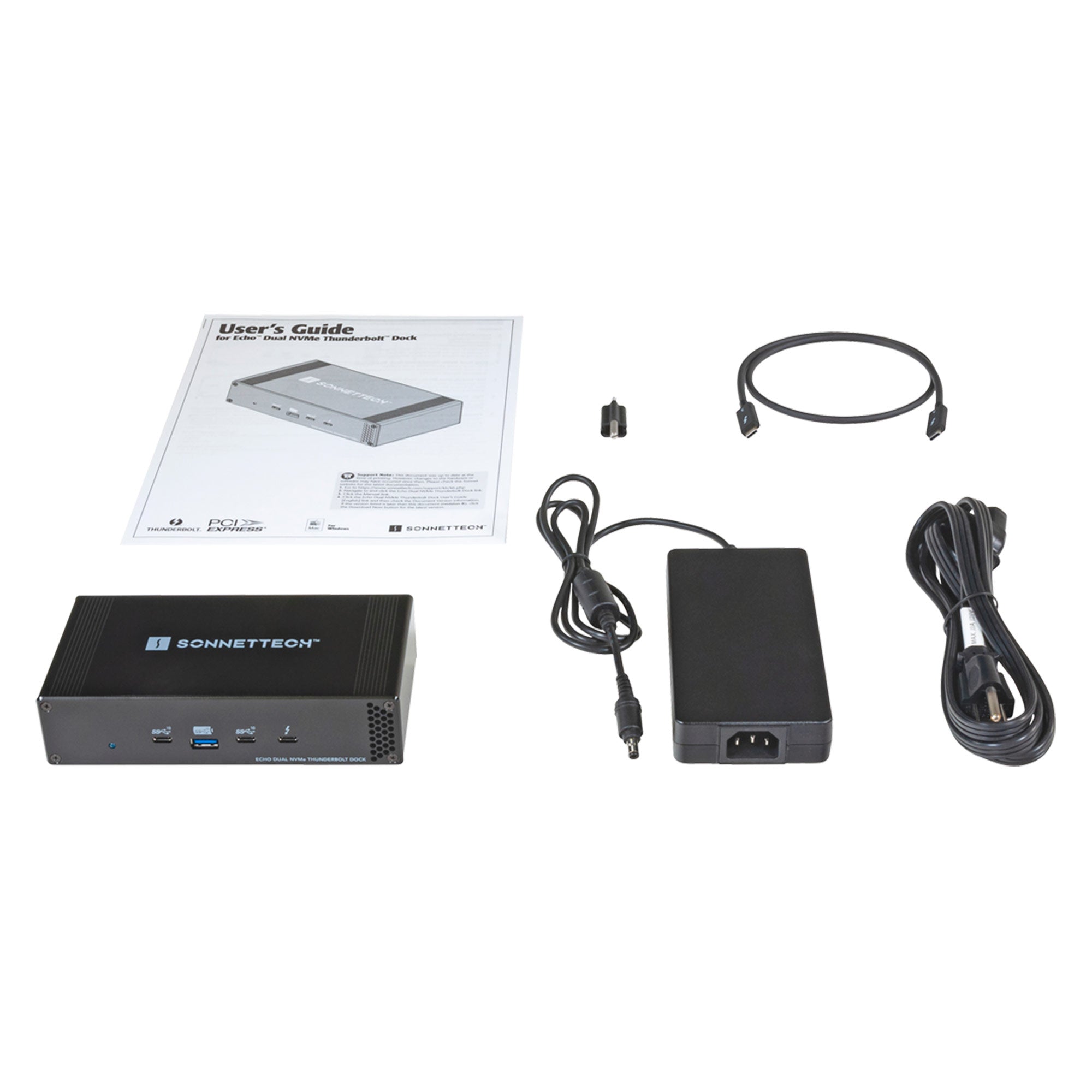 Sonnet ECHO-DK2M2-TB - Echo Dual NVMe Thunderbolt Dock