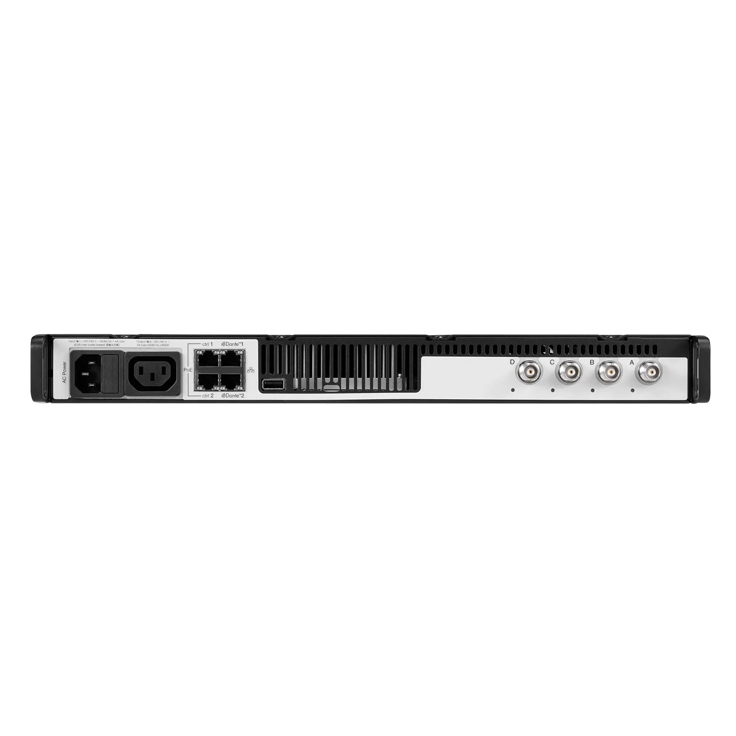 Shure ANX4 - Scalable Wireless Receiver for Axient Digital and ULX-D Systems