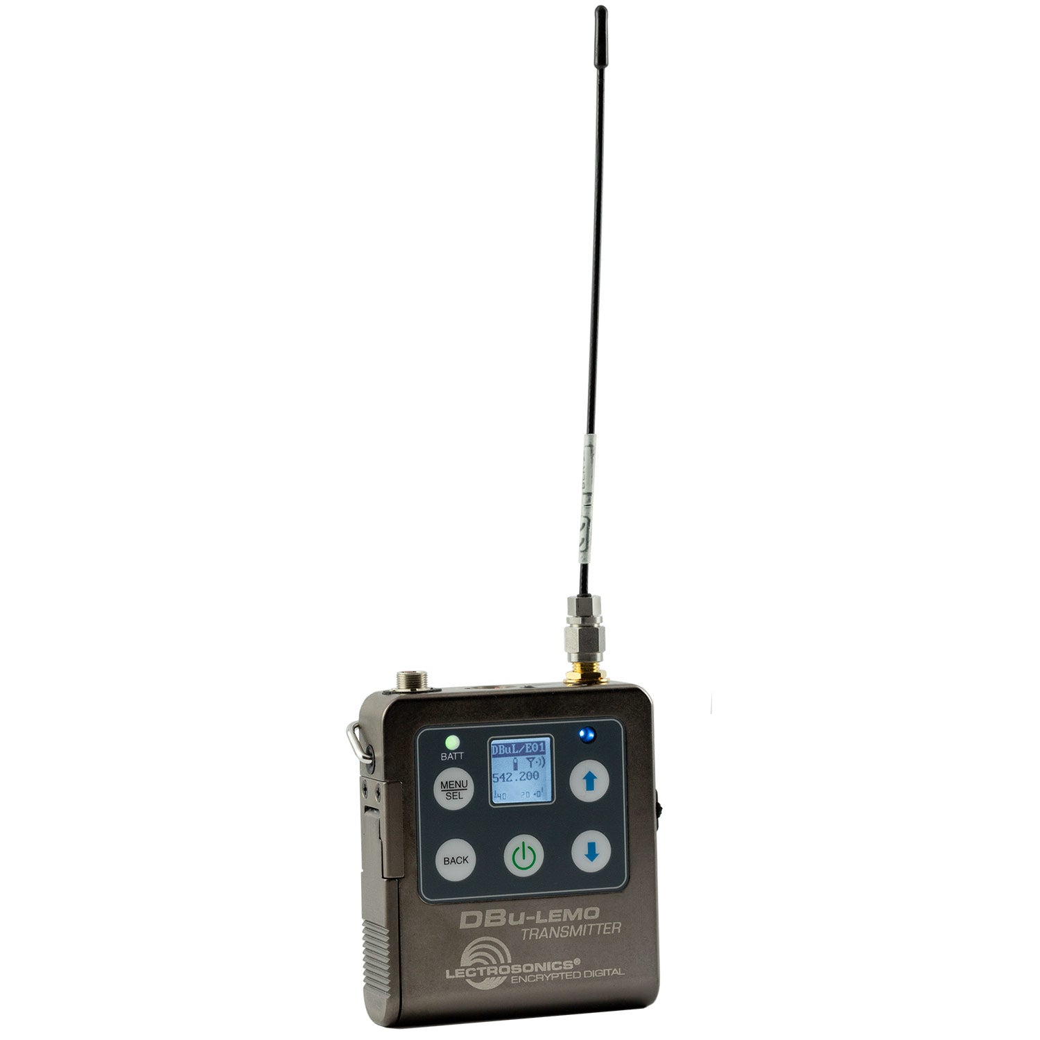 Lectrosonics DBu-LEMO - Digital Encrypted Belt Pack Transmitter