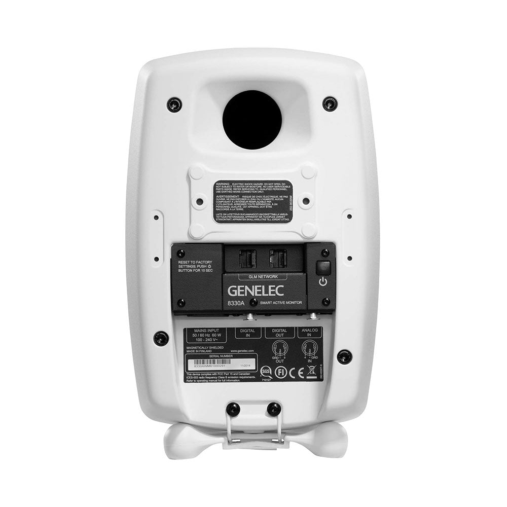 Genelec 8330A - SAM Active 2-Way Studio Monitor with DSP (White / Single)