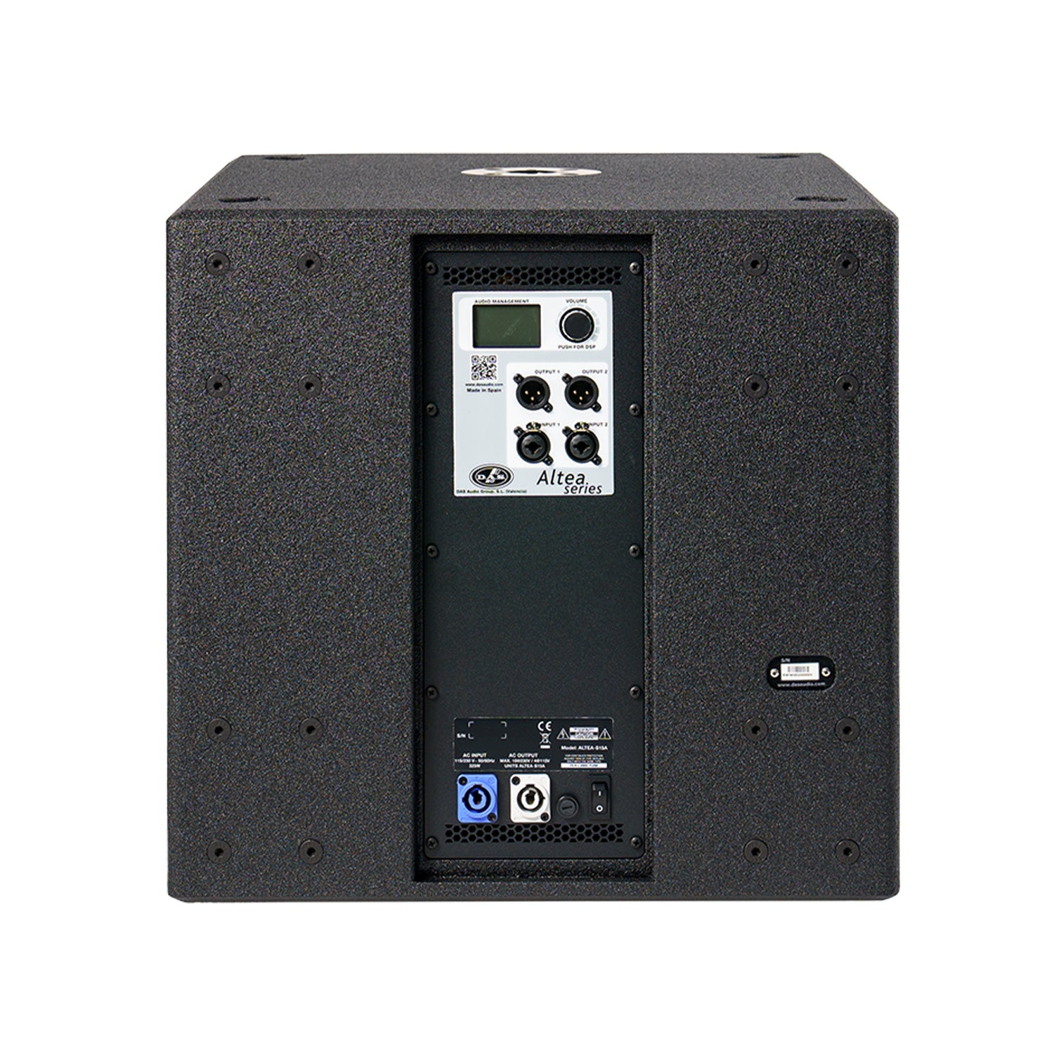 DAS ALTEA-S15A - Active 15-Inch Subwoofer (Black)