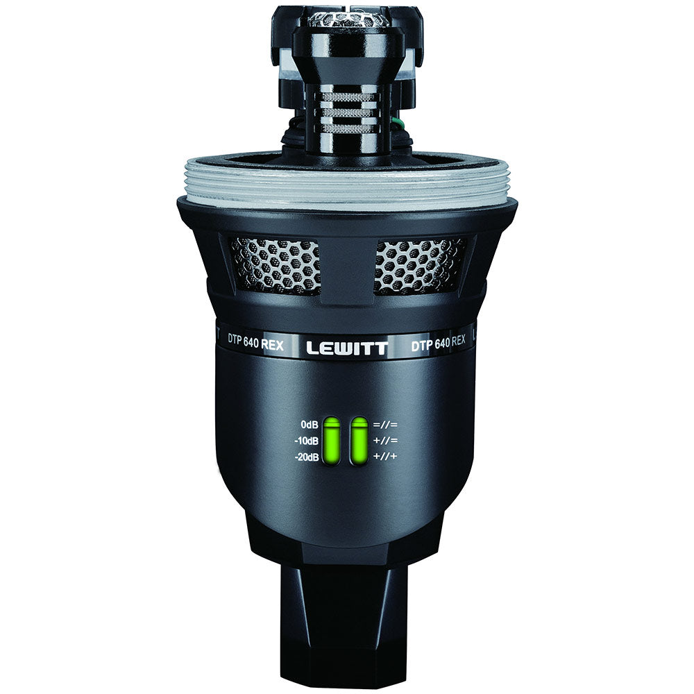 Lewitt Audio DTP-640-REX Microphone w/ Back-Electret & Dynamic Capsule