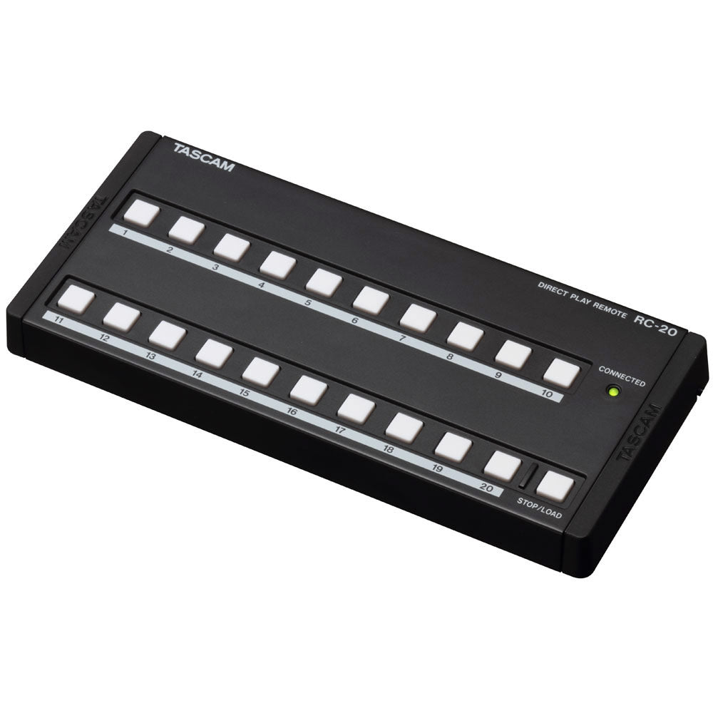 Tascam RC-20 Direct Play Remote for CD-500/CD-500B