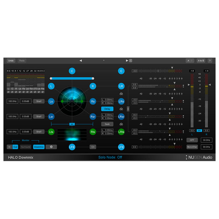 NUGEN Audio 3D Immersive Extension for Halo Downmix