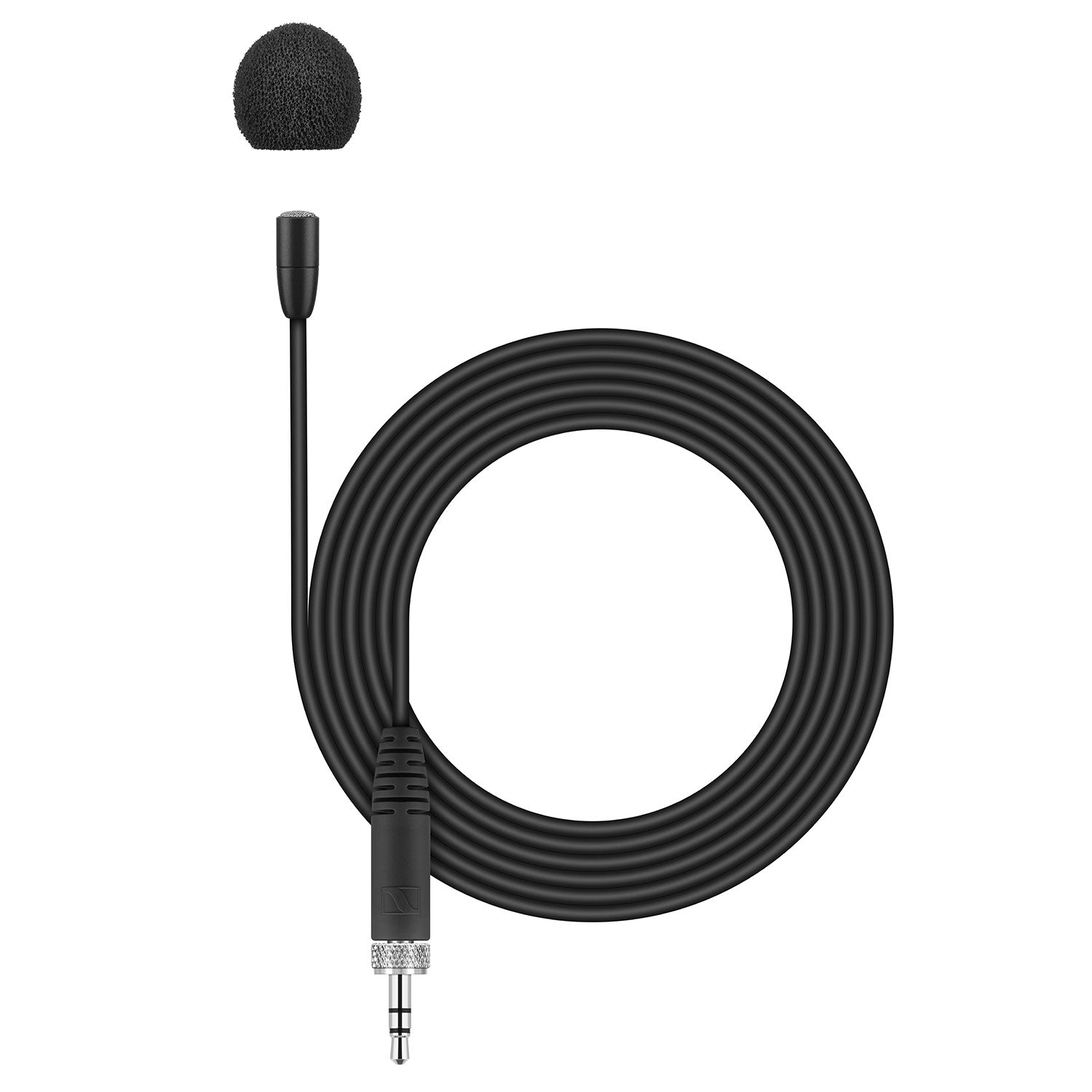 Sennheiser MKE Essential Omni Lavalier Microphone (Black with Locking 3.5mm)
