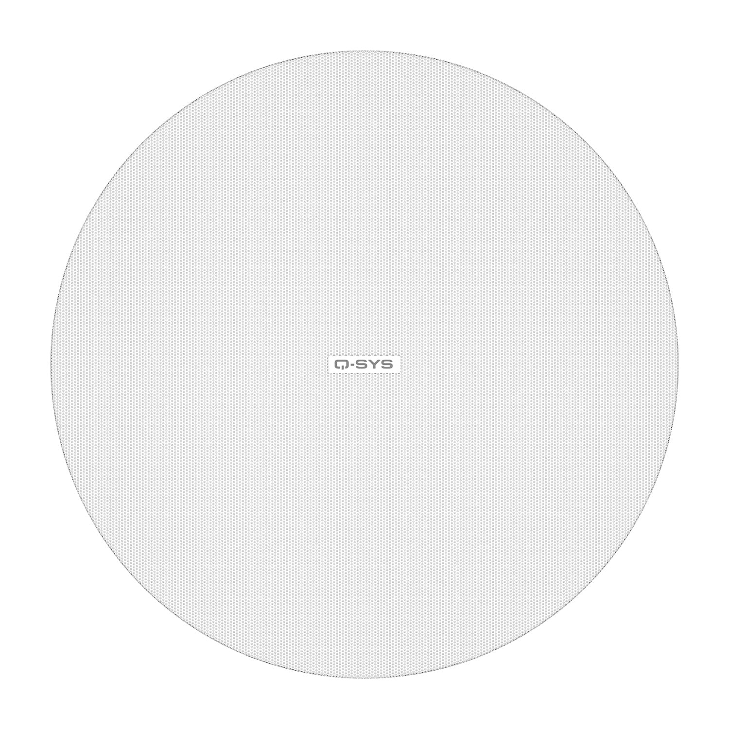 QSC AD-C4T-LPZB-WH - AcousticDesign Premium Low Profile 2-Way 4.5" Ceiling Speaker (White / Zero Bezel)