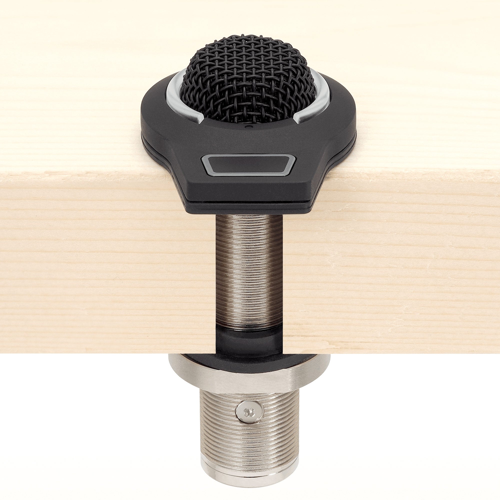 Audio-Technica ES947C/FM5 Cardioid Condenser Boundary Microphone with 5-Pin XLR Output and Remote Muting
