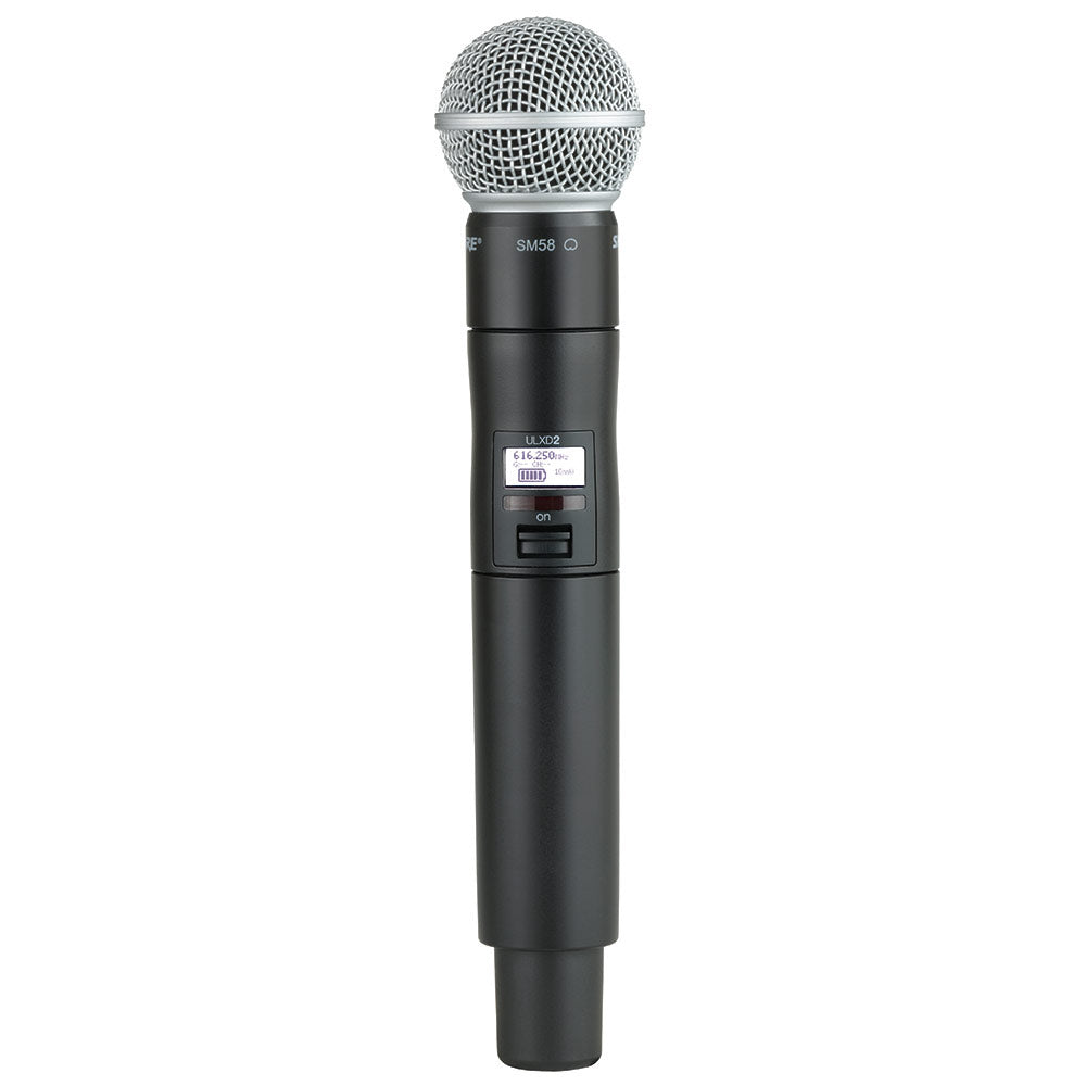 Shure ULXD2/SM58 Wireless Handheld Transmitter (V50 Band - 174-216 MHz)
