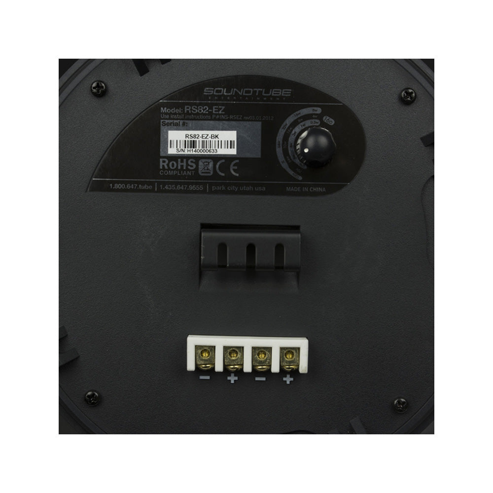 Soundtube RS82-EZ-WH - Two-Way 8-Inch Hanging Loudspeaker (White)