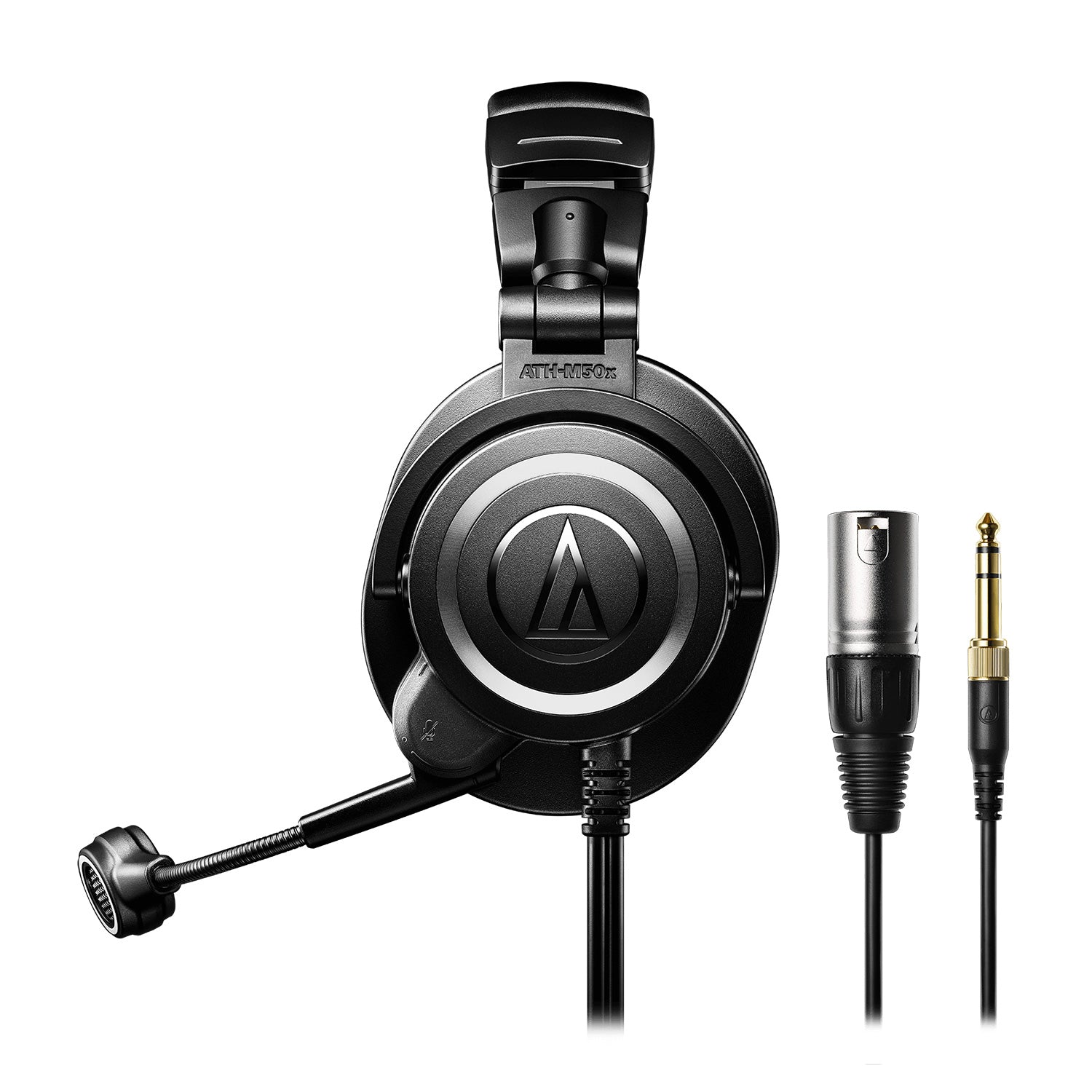Audio-Technica ATH-M50xSTS StreamSet - Broadcast or Streaming Headset (XLR and 1/4 Inch Connectors)