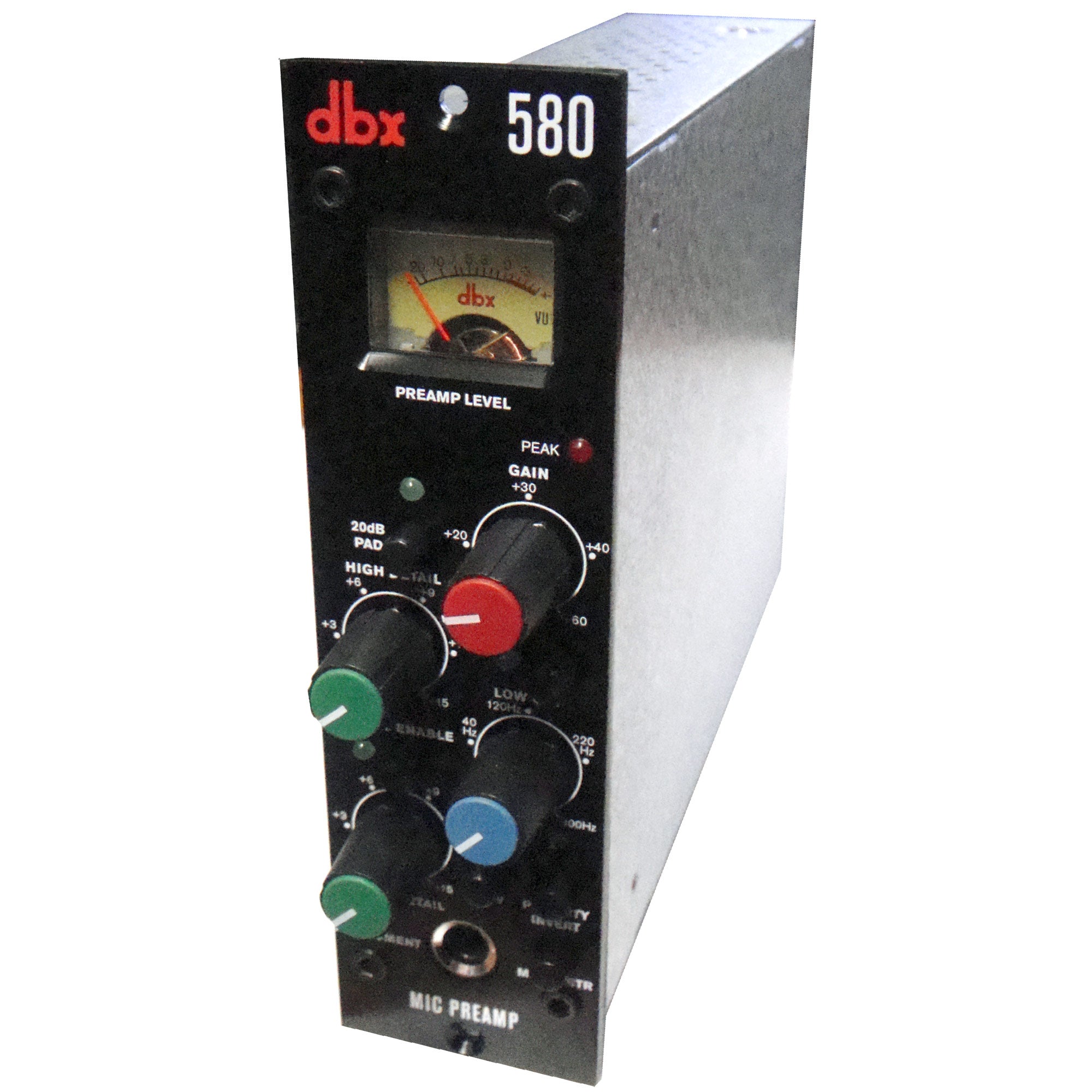 DBX 580 Microphone Preamp 500 Series Module - B-Stock