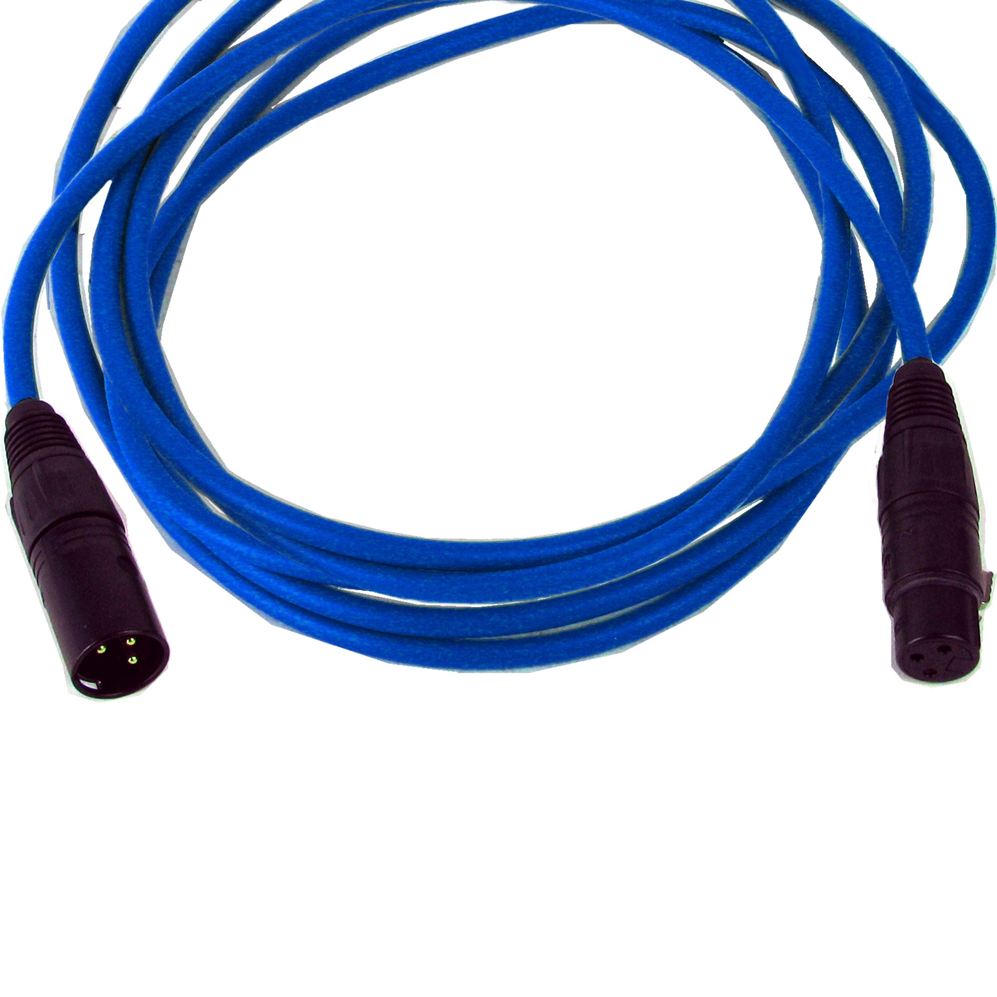 Canare EC010-BLU High Quality Microphone Cable (Blue/10 Foot)