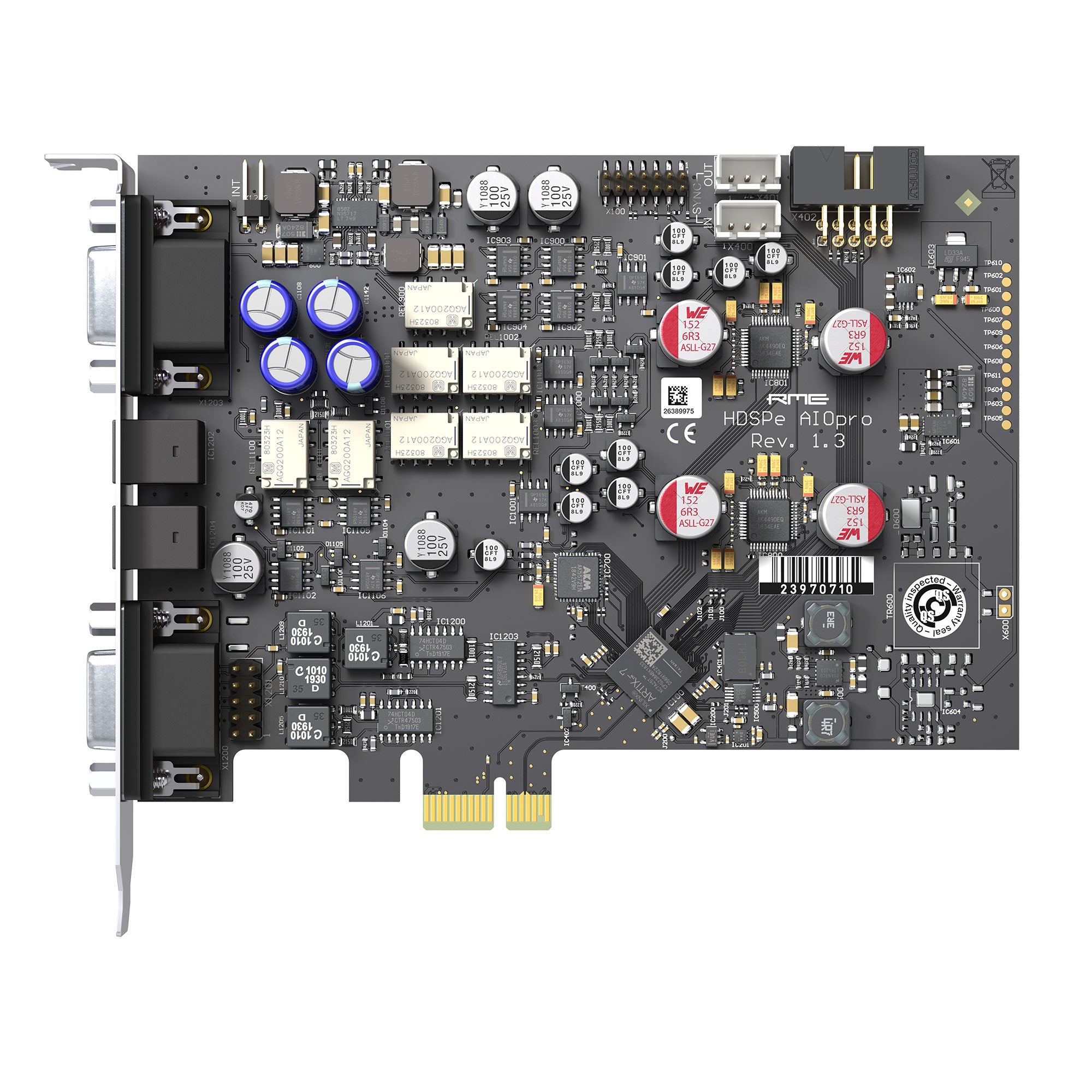 RME HDSPe AIO - Pro 30-Channel PCI Express Card with Multi-Format I/O