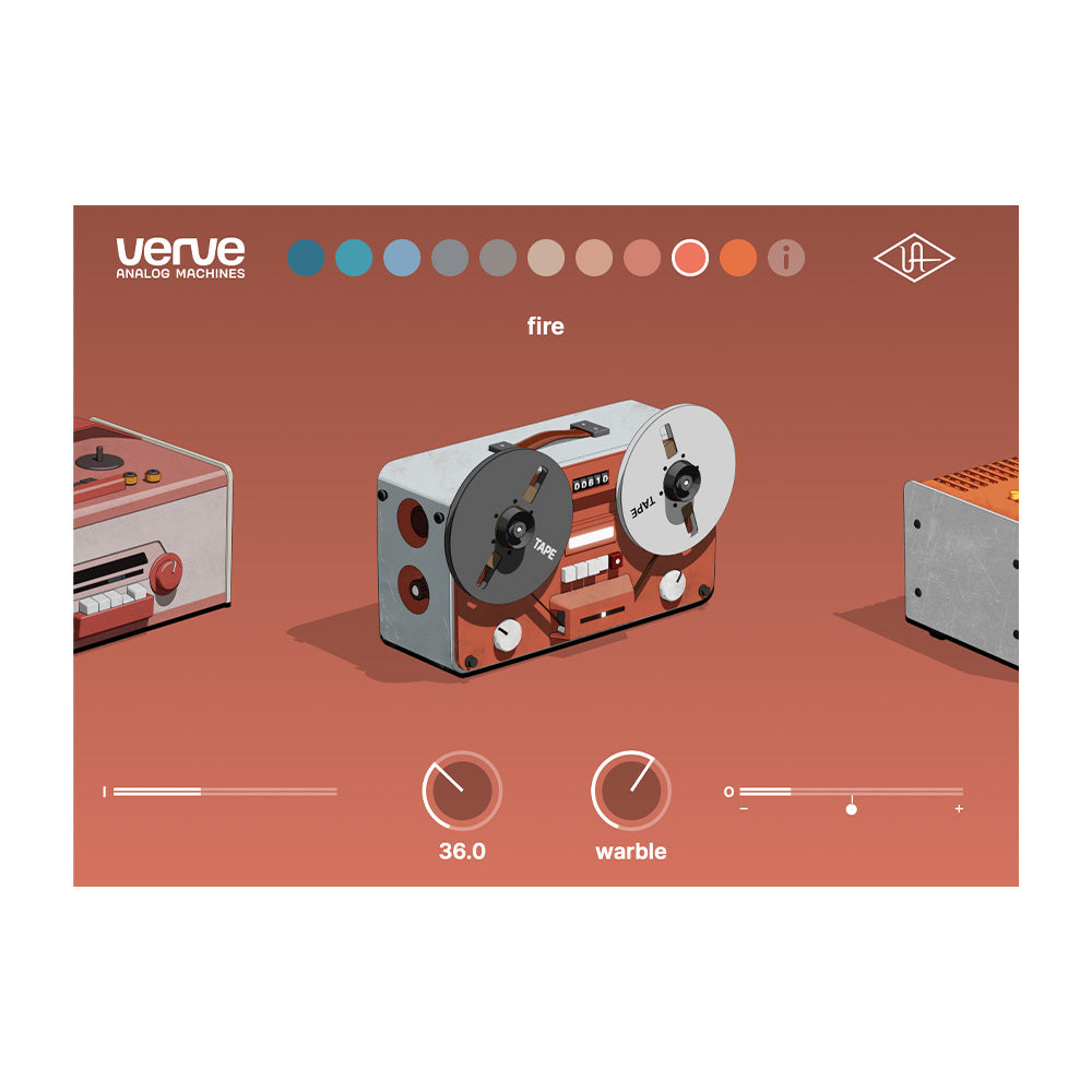 Universal Audio Verve Analog Machines - Vintage Processing Plugins (VST/AU/AAX / UAD or Native)