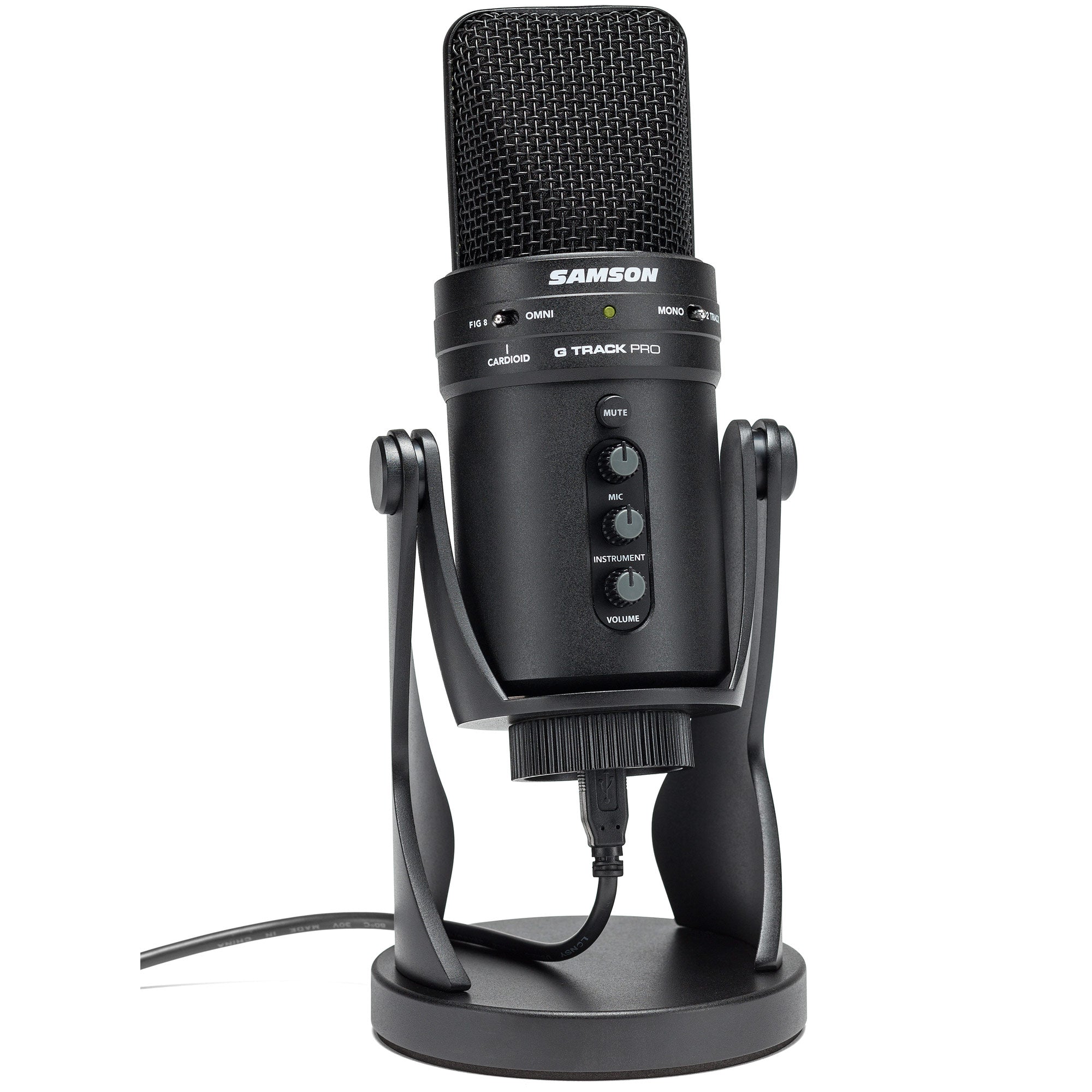 Samson G-Track Pro - USB Microphone with Audio Interface