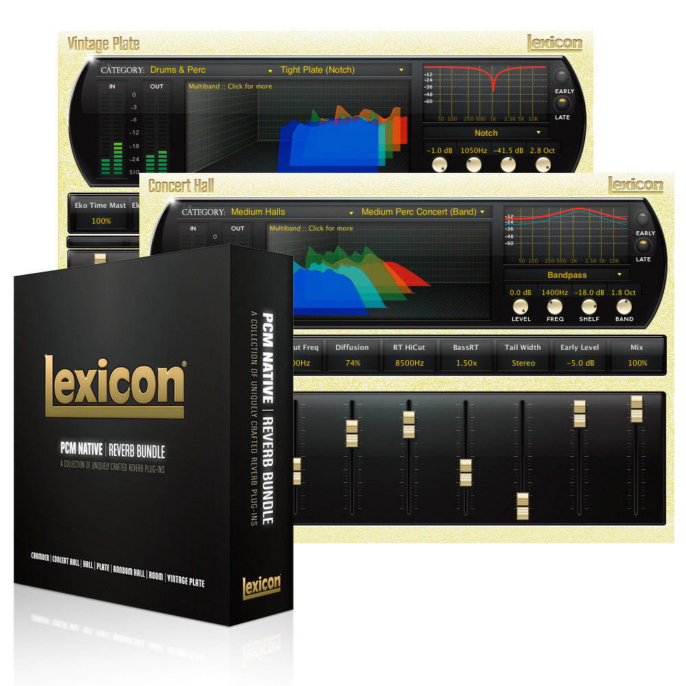Lexicon PCM Native Reverb Plugin Bundle (VST/AU/AAX/RTAS)