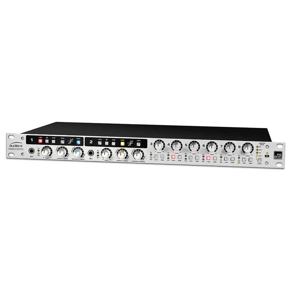 Audient ASP800 8-Channel Microphone Preamp with A/D Converter
