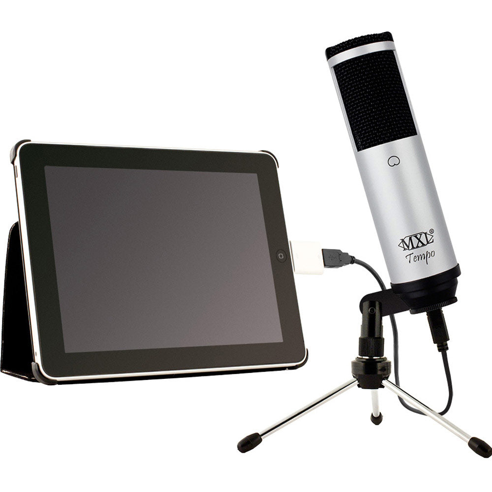 MXL Tempo SK USB Condenser Microphone (Silver/Black)