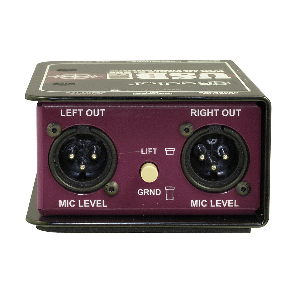 Radial Engineering USB-Pro Stereo USB Laptop Direct Box