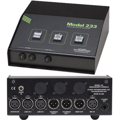 Studio Technologies Model 233 Announcer's Console