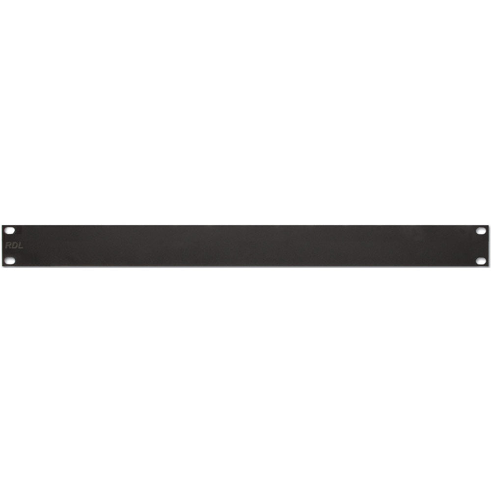 RDL RM-FP1 One Rack Unit Filler Panel - 19 inch rack