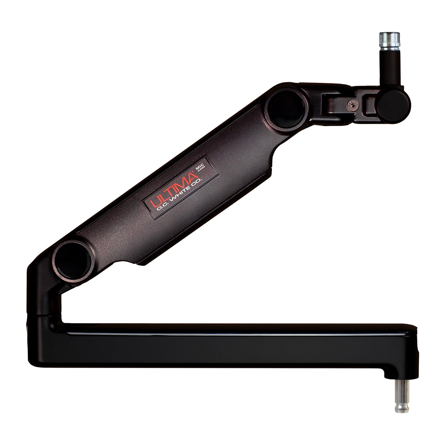 OC White ULP-13 - ProBoom Ultima Gen2 Ultima Low Profile Adjustable Mic Boom with 12" Fixed Horizontal Arm (Black)