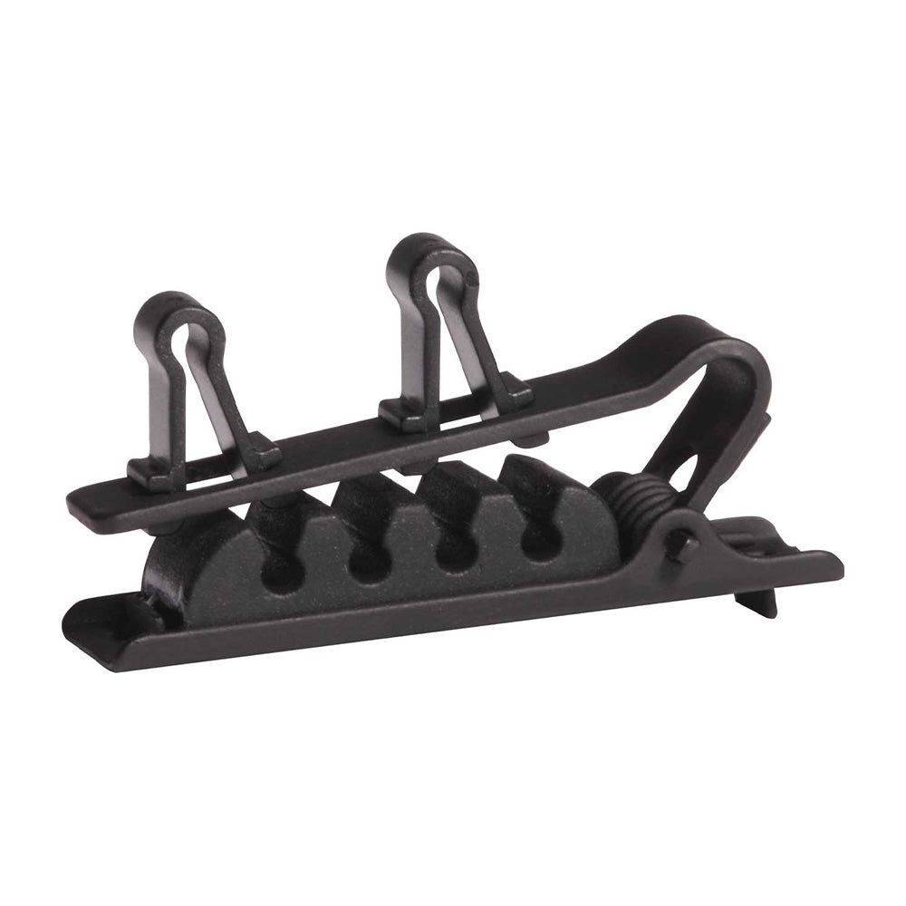 Shure RPMDL4DTC Dual Tie Clip for DL4 Lavalier (Black / Set of 3)