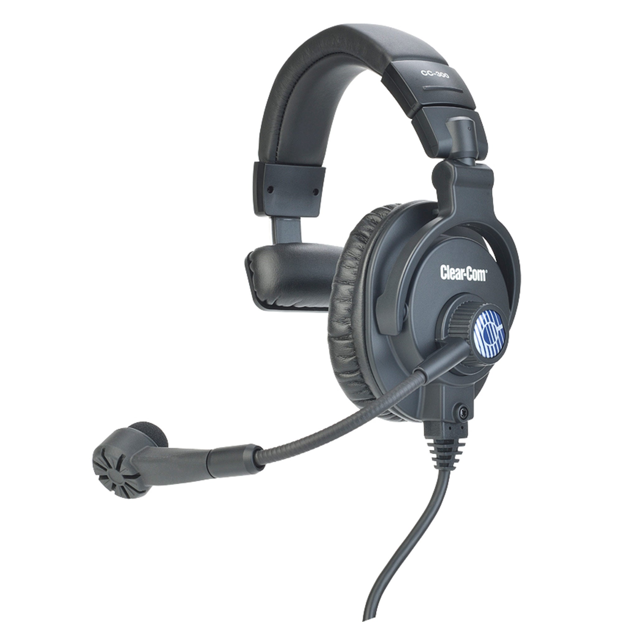 Clear-Com CC-300-MD4 - Single-Ear Intercom Headset (4-Pin Mini-DIN)
