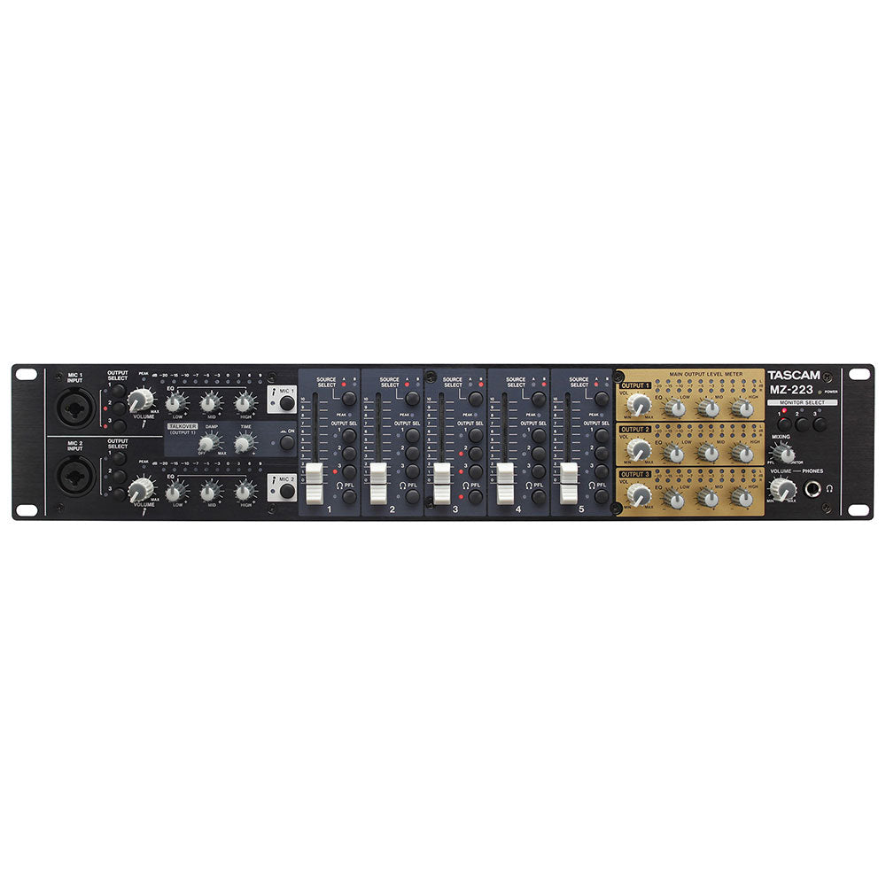 Tascam MZ-223 Industrial Grade 3-Zone Mixer
