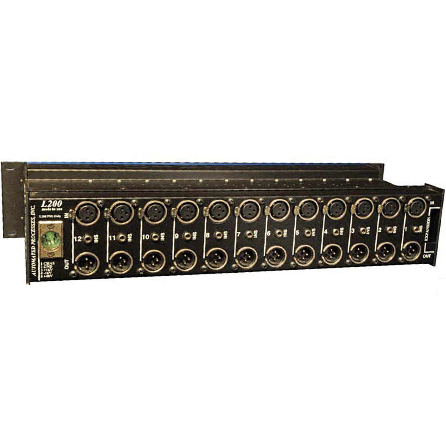 API L200R 12-Slot 200 Series Rack (Requires L200Ps)