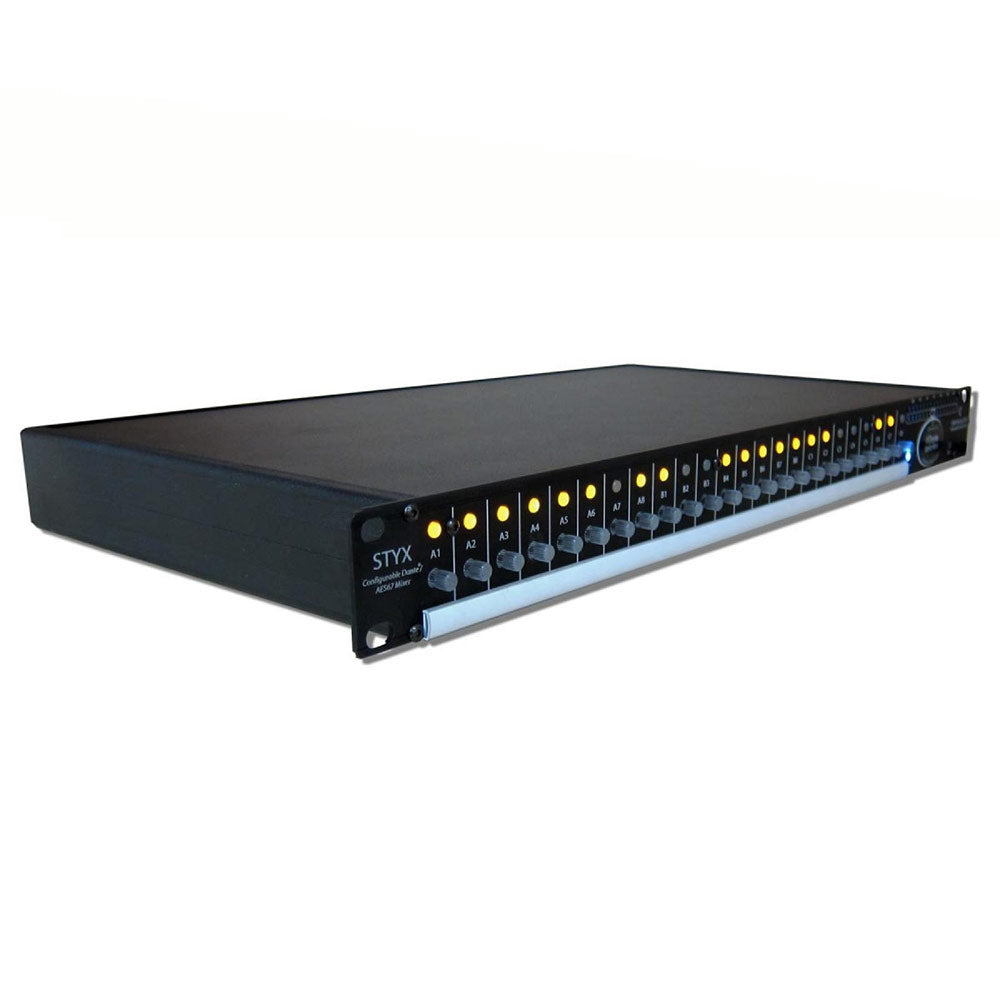 Glensound STYX Mixer - Audio Mixer for Dante/AES67 audio networks