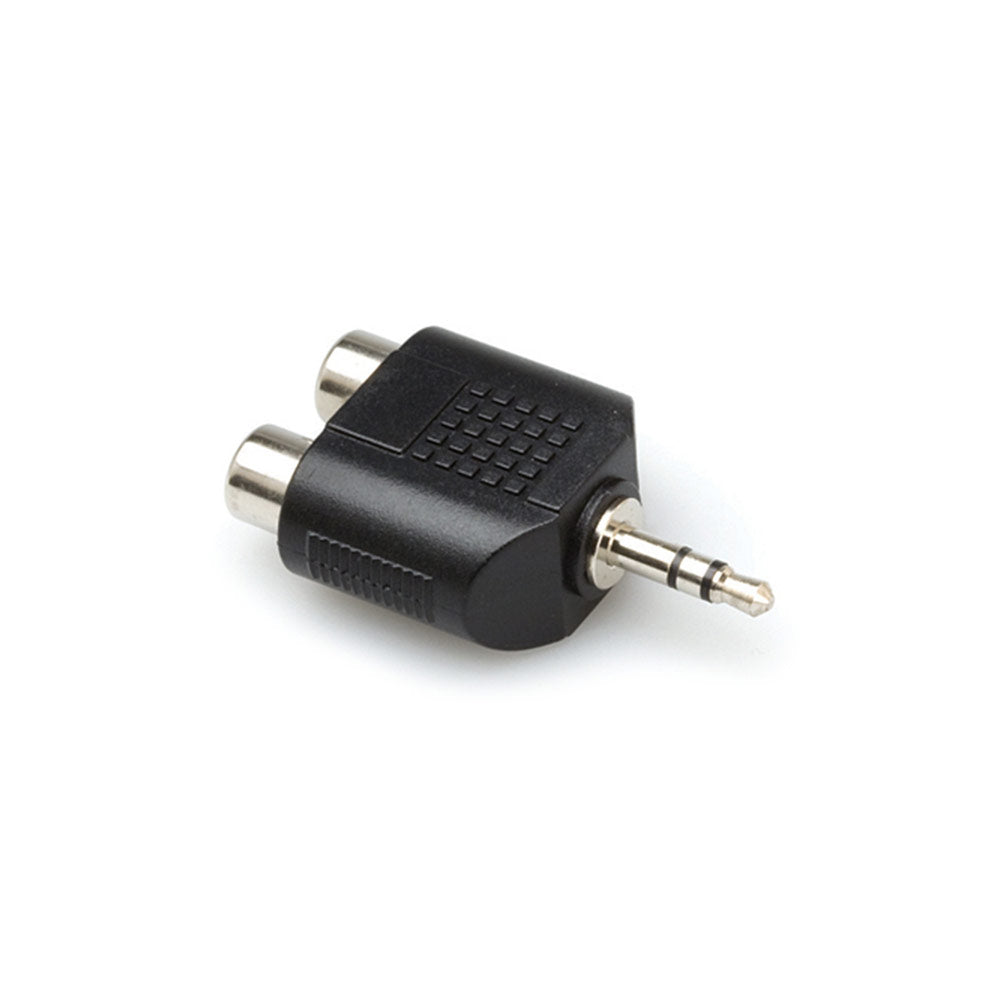 Hosa GRM-193 Two RCA to Stereo 3.5mm Adaptor