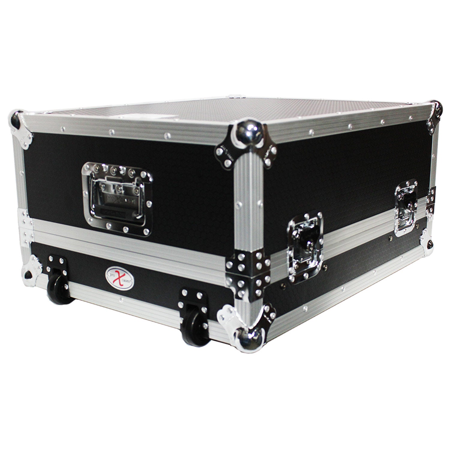 ProX XS-19MIX14ULTHW - Rack Mount 19" Mixer W/ 14U Slantpull Out Handle & Sliding Laptop Shelf