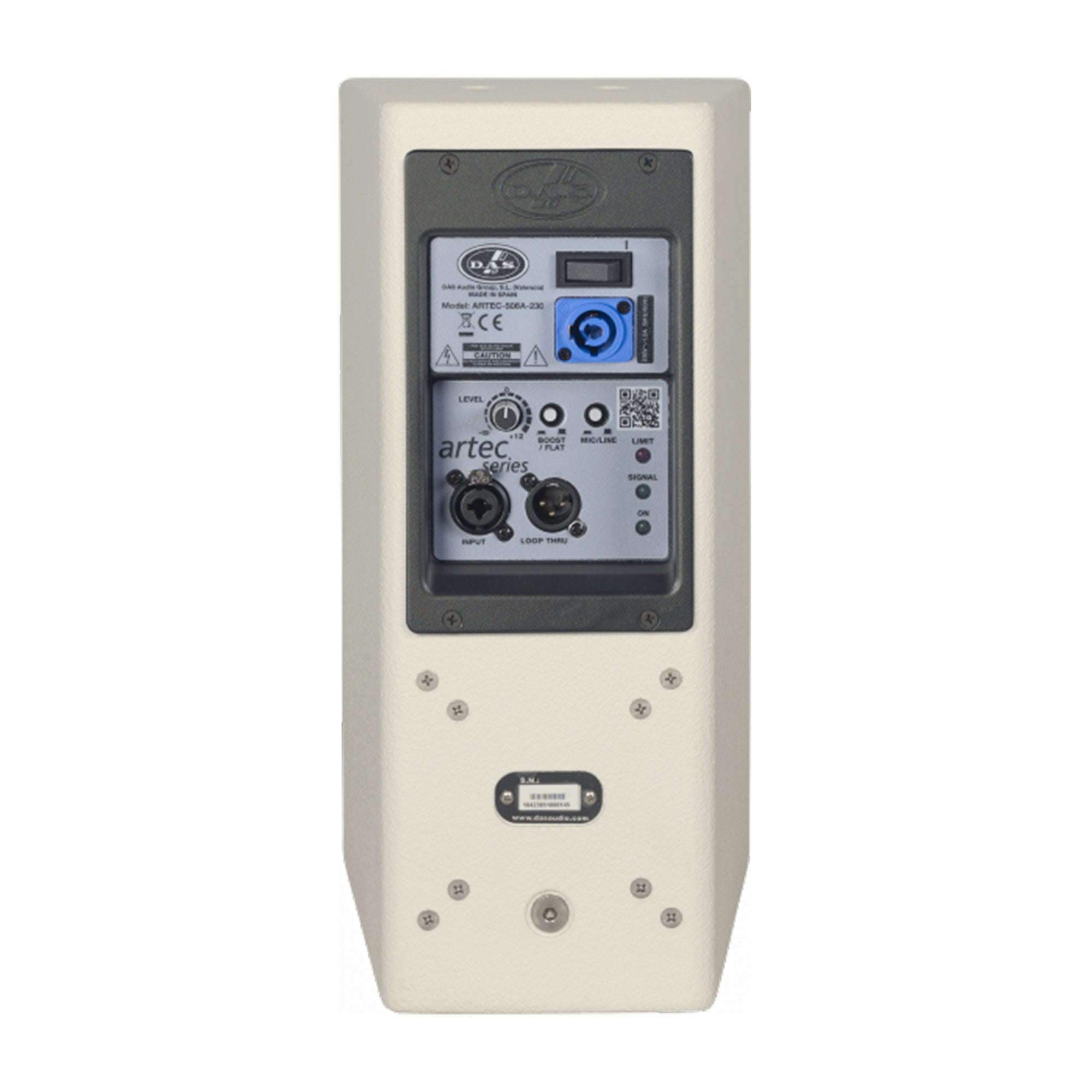 DAS ARTEC-506A-W - Active Two-Way 6-Inch Point Source Loudspeaker (White)