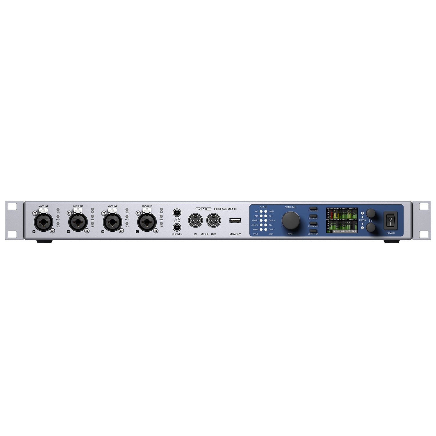 RME Fireface UFX III - 188-Channel 24-Bit/192kHz USB 3 Audio Interface