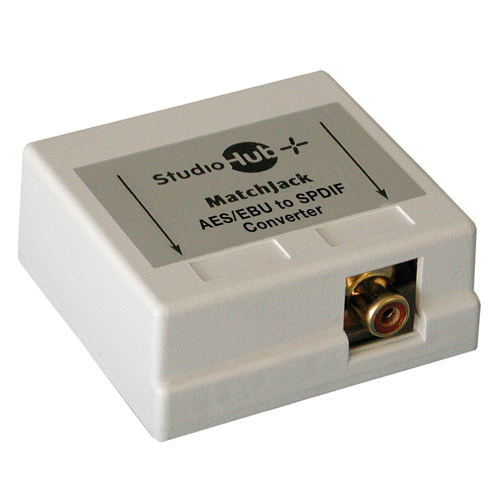 StudioHub MJ-SPDIFIN AES/EBU to S/PDIF Converter, Passive