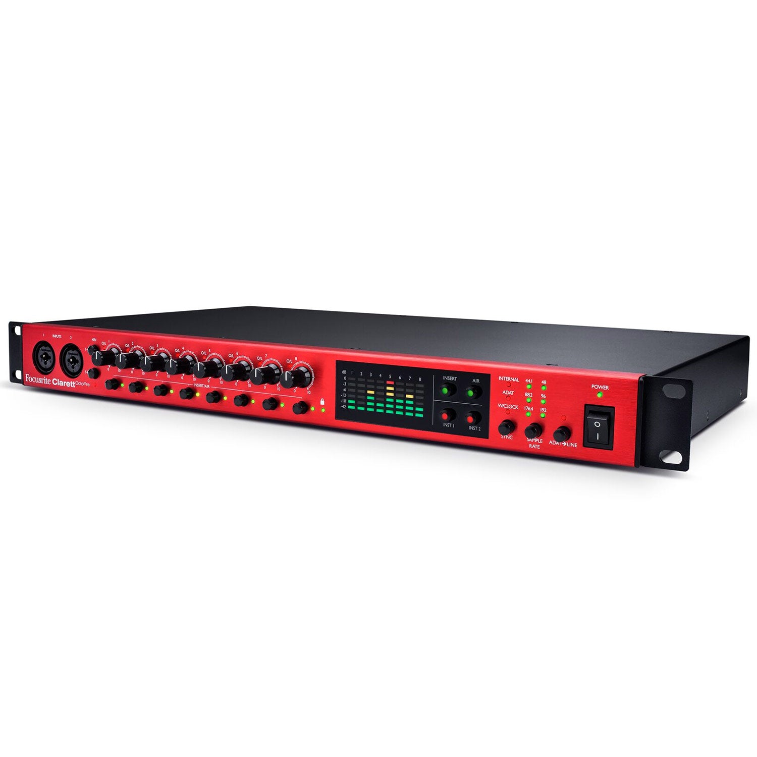 Focusrite Clarett-OctoPre 8-Channel Microphone Preamp