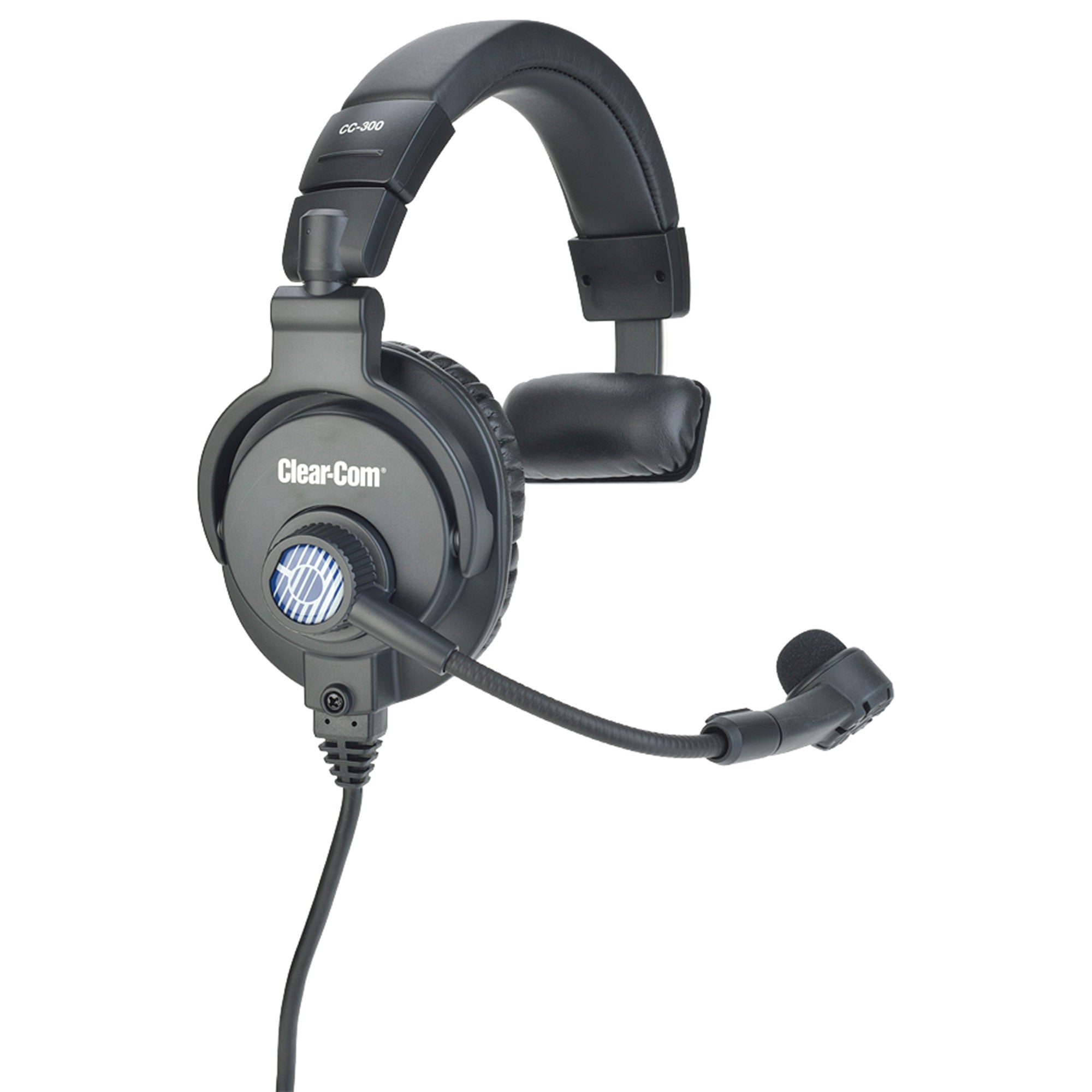 Clear-Com CC-300-MD4 - Single-Ear Intercom Headset (4-Pin Mini-DIN)