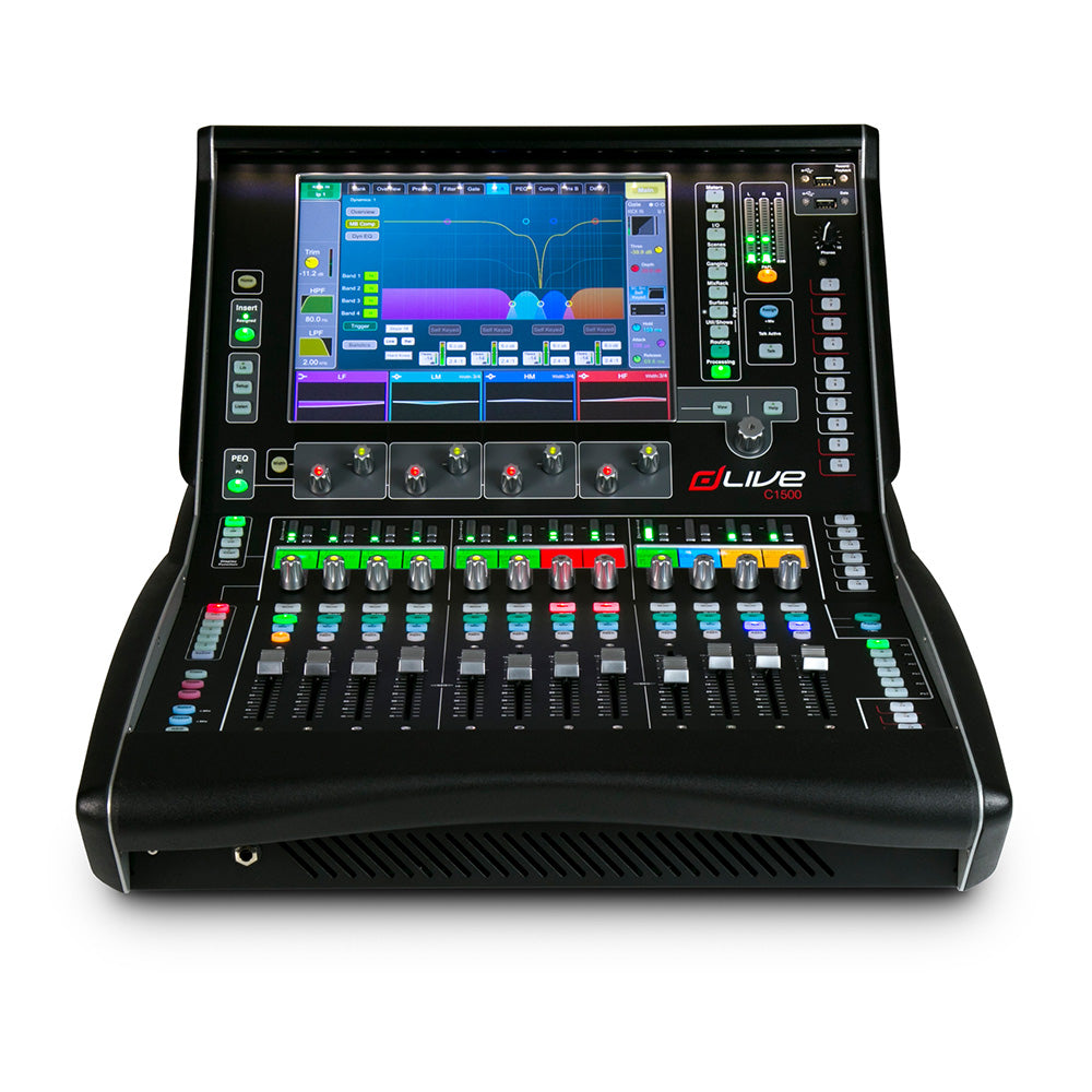 Allen and Heath dLive C1500 12-Fader Digital Mixing Surface
