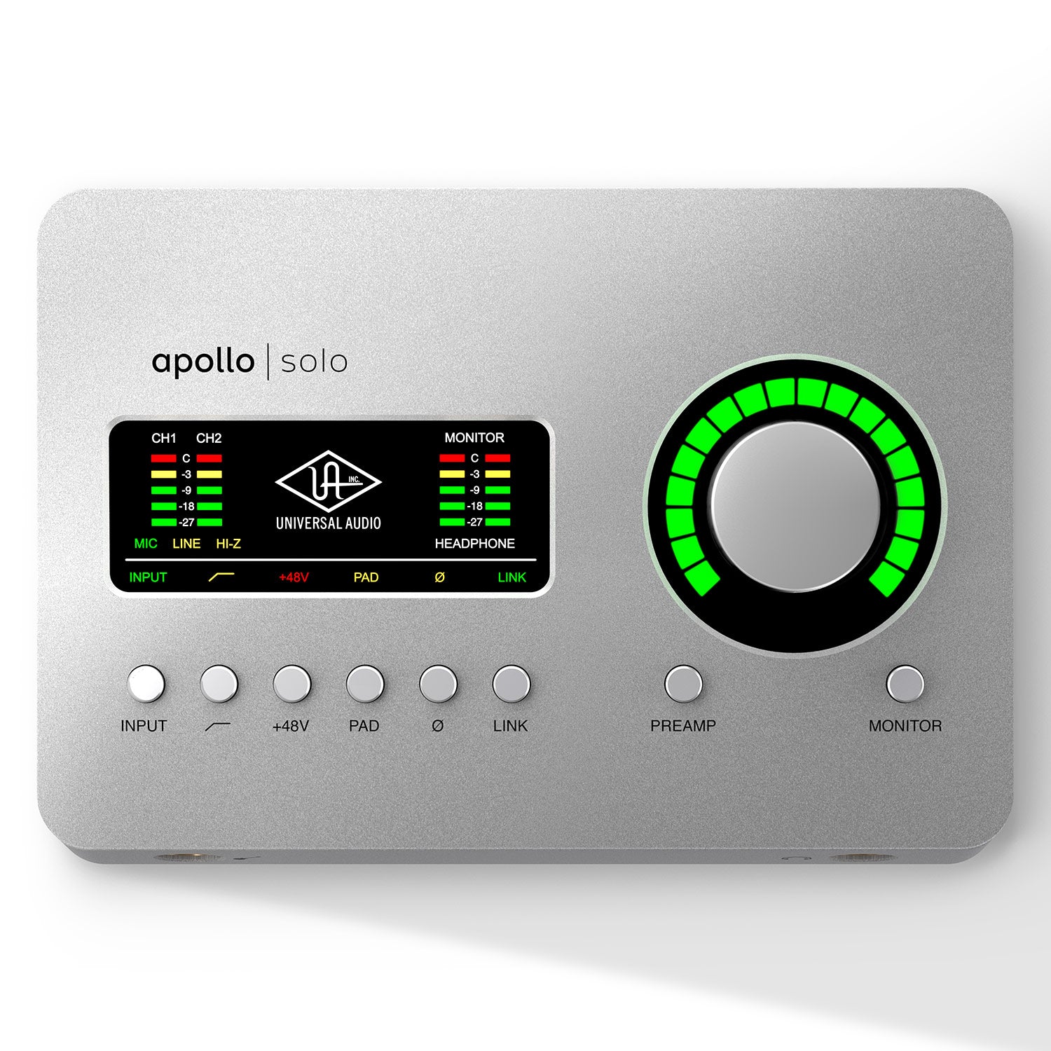 Universal Audio Apollo Solo Desktop 2x4 USB Audio Interface Heritage Edition (Desktop/Win)